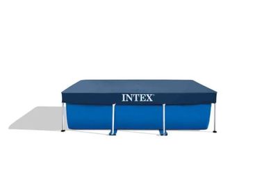 intex rectangular swimming pool with cover