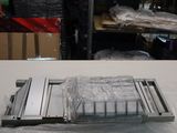 a picture of a piece of plastic sitting on top of a table
