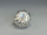 an image of a ring made out of a clear crystal