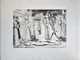an image of a drawing of a woman laying on the ground