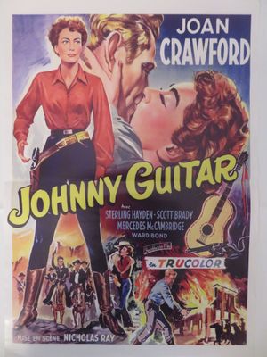 L'affiche de « Johnny Guitar » est accrochée au mur.