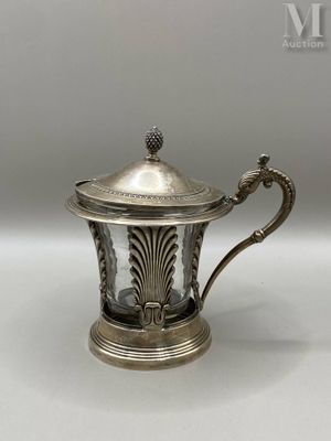 Moutardier Moutardier Moutardier en argent (950 millièmes) s…