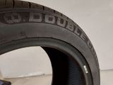 a close up of a tire with a tire wren on it