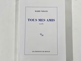 On voit ici la couverture du livre *Tous mes amis*