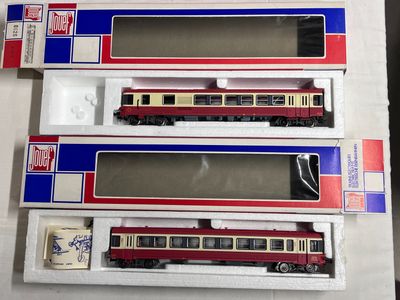 JOUEF – Ho – Autorail dit Caravelle rouge en 2 éléments et 2 boites di - Photo 1