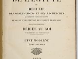 an old book with a black and white title on it