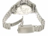 a watch that is sitting on a metal bracelet