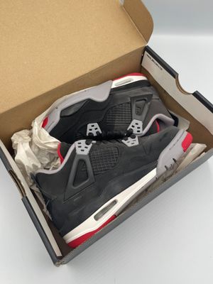 nike air jordan 4 retro black cement red cement