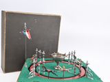 a box that has a game on it and a box with a flag on it