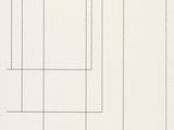an image of a black and white drawing of a square with lines