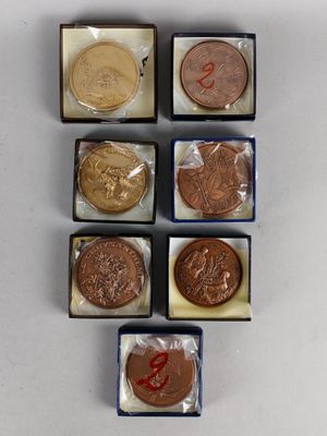 six sortes de chocolats dans une boîte