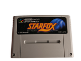 a nintendo game cartridge with a star fox logo on it