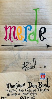 [Jacques BREL (1929-1978)]. Ensemble de 4 lettres adressées …