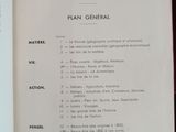 an open book with a list of items in it