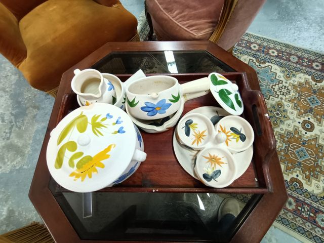 Lot de céramiques vintage (éclats)