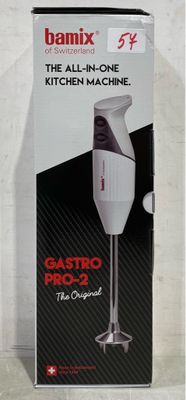 une photo d'une boîte de Gastro Pro - 2 mixeurs plongeants
