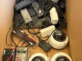 a box full of electronics and wires in it