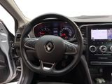 the interior of a car with a steering wheel and dashboard controls