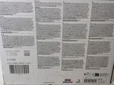 the back of a box with a label on it