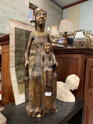 Reproduction d'après la Vierge Noire de Rocamadour