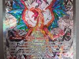 gros plan d'une carte pokemon sur une table