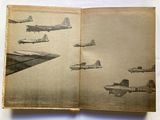 a lot of airplanes flying in the sky in this book