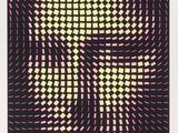 an image of a black and yellow square with a pattern on it