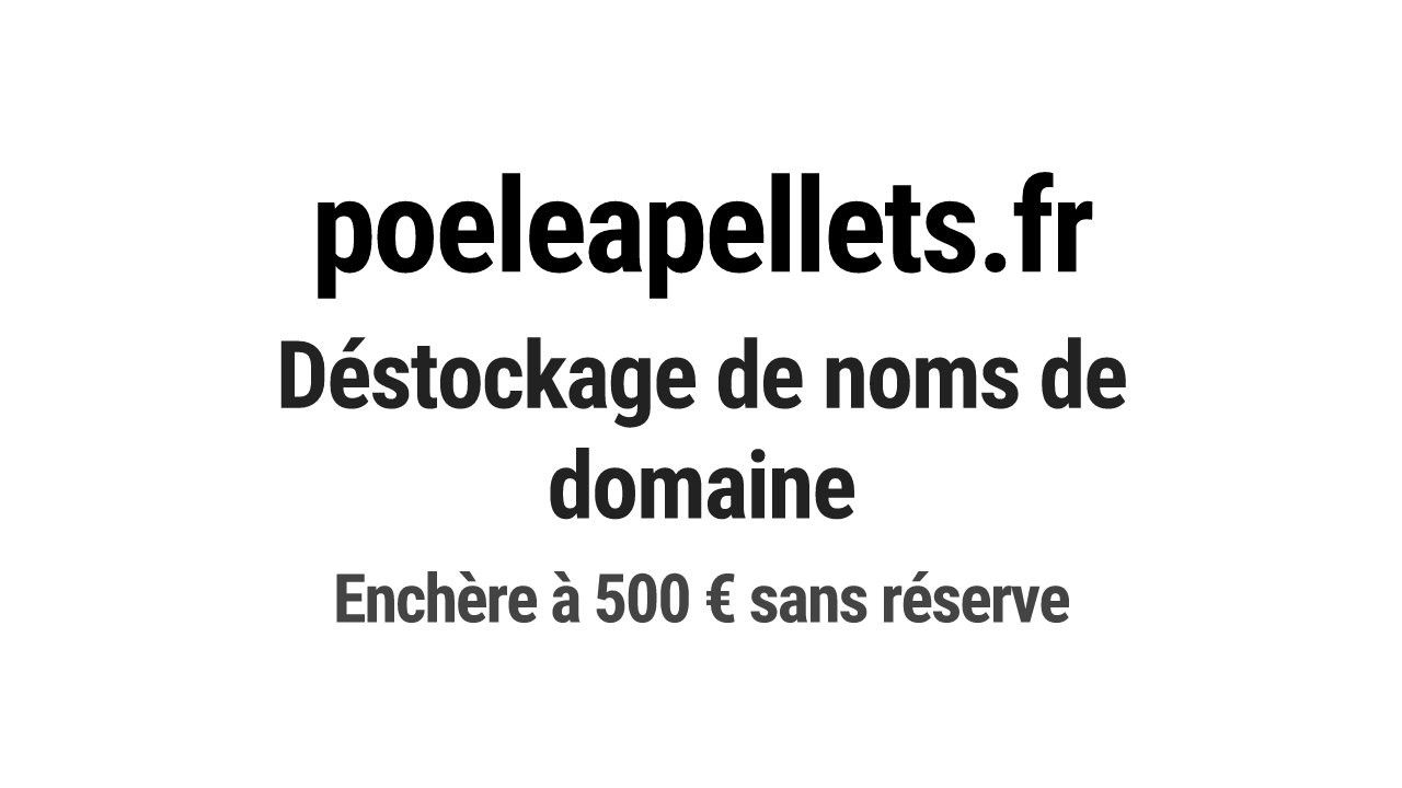 Destockage & Invendus