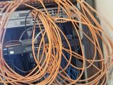 a bunch of wires that are connected to a computer