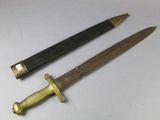 pair of two old and new knives on a white surface