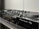 a picture of a dj equipment set up on a table