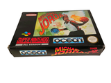 a box with a game on it that is on a white surface
