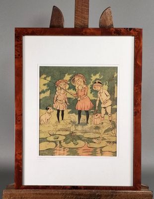 une image représentant un groupe d'enfants jouant dans l'eau