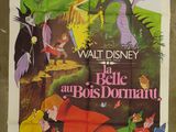 a poster for walt ' s the tale of belle and the bois dormant