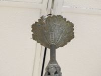 Lustre de style Art Nouveau à trois bras de lumière en bronz… (photo 3)