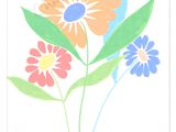 a picture of a card with a flower design on it