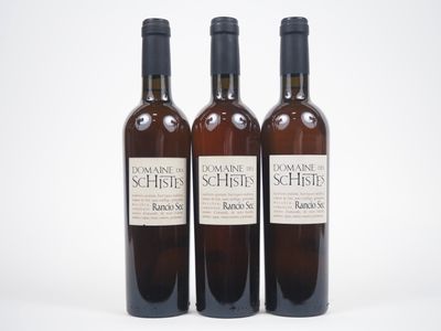 3 BOUTEILLES (50 cl) RANCIO SEC DOMAINE DES SCHISTES