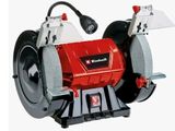 a picture of a benchtop grinder on a white background