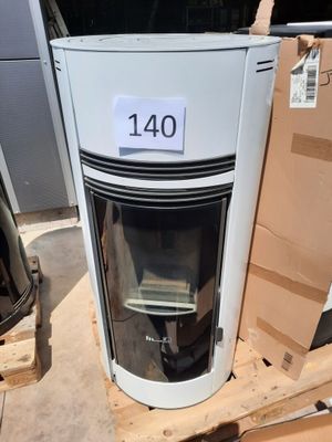 an image of a microwave sitting on top of a pallet