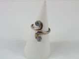 a close up of a ring with a stone on it