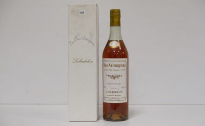 1 B - BAS ARMAGNAC DOMAINE DU PILLON 70 cl 44% (étui d'origi…