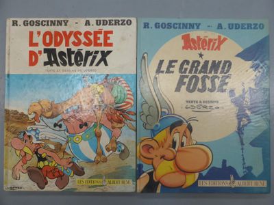 2 Bandes dessinées. Asterix par GOSCINNY et UDERZO, éditions…