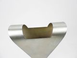 a metal object that is shaped like a heart