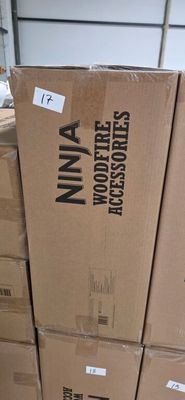 boxes stacked on top of each other in a warehouse