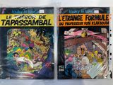 lot of 2 vintage french comic books, the simpsons and the simpsonss