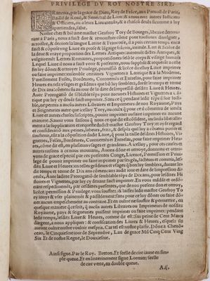 TORY (Geoffroy). Champ fleury. Auquel est contenu lart & sci… - Photo 1