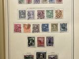 a picture of a book with a lot of stamps on it