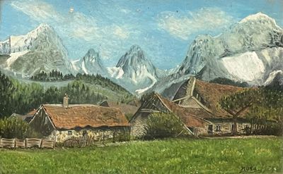 MURA (XXe siècle) Maisons à la montagne