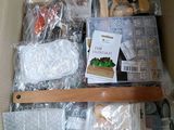 a box full of items that are sitting in it