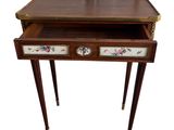 an image of a small table with a drawer on top of it